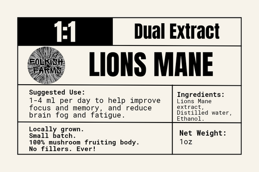 Lions Mane Tincture